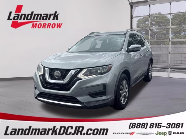 2019 Brilliant Silver Metallic Nissan Rogue SV FWD SUV