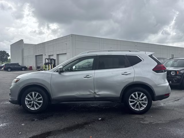 2019 Brilliant Silver Metallic Nissan Rogue SV FWD SUV