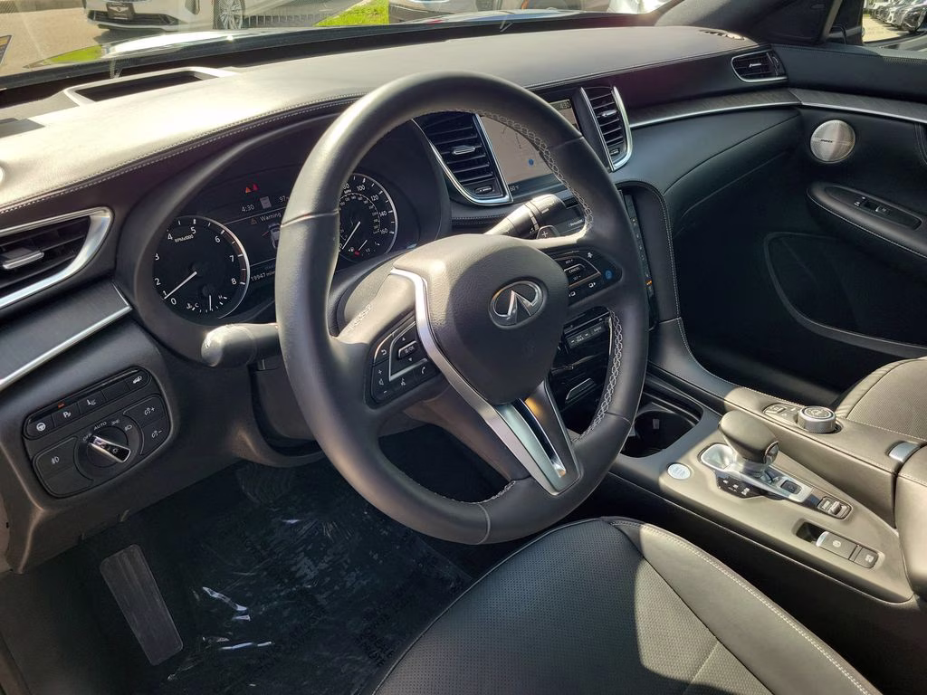 2023 Hermosa Blue INFINITI QX55 SENSORY AWD SUV