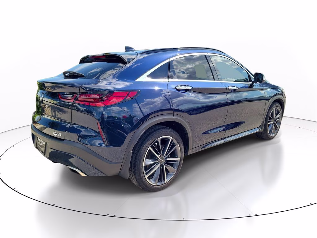 2023 Hermosa Blue INFINITI QX55 SENSORY AWD SUV