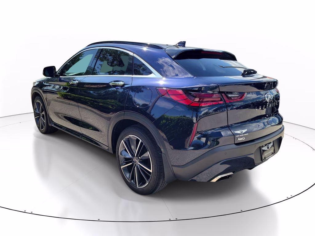 2023 Hermosa Blue INFINITI QX55 SENSORY AWD SUV