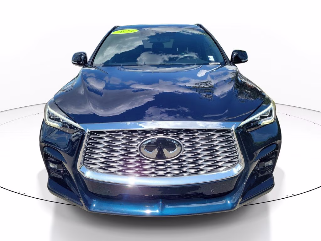 2023 Hermosa Blue INFINITI QX55 SENSORY AWD SUV