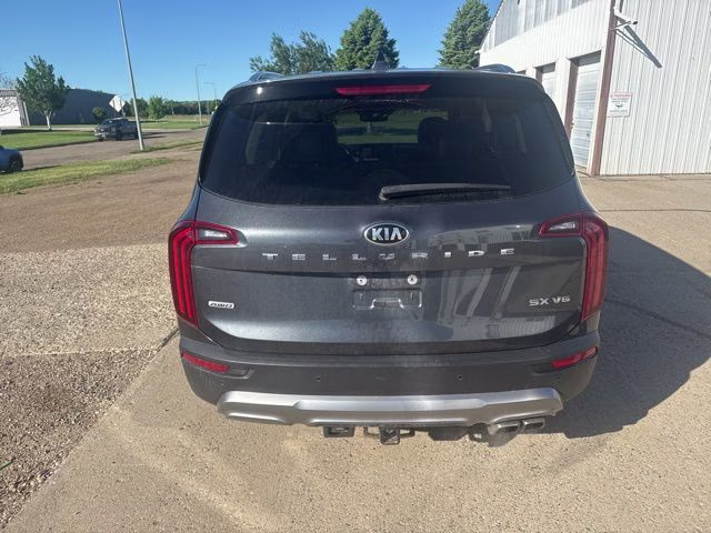 2020 Gravity Gray Kia Telluride SX AWD SUV