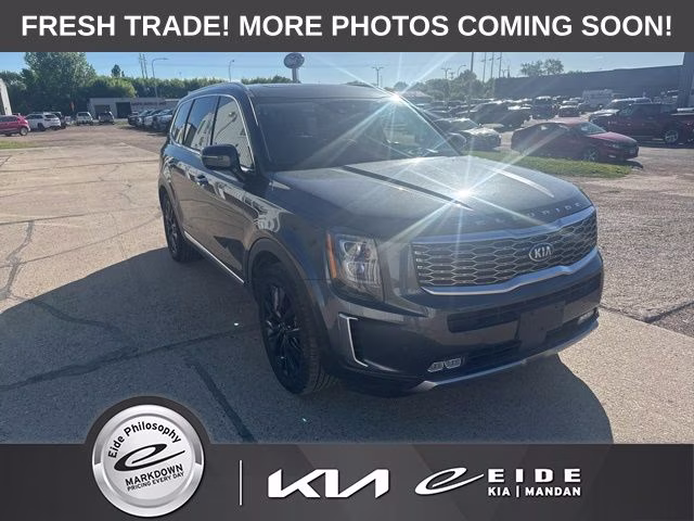 2020 Gravity Gray Kia Telluride SX AWD SUV