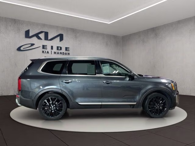 2020 Gravity Gray Kia Telluride SX AWD SUV