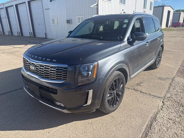 2020 Gravity Gray Kia Telluride SX AWD SUV