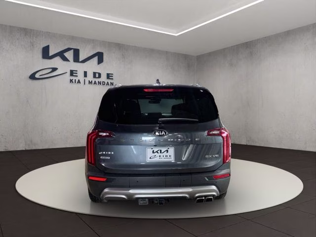 2020 Gravity Gray Kia Telluride SX AWD SUV