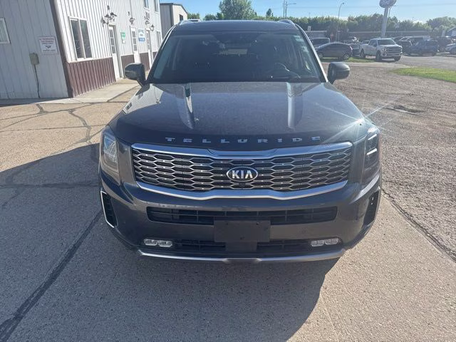 2020 Gravity Gray Kia Telluride SX AWD SUV