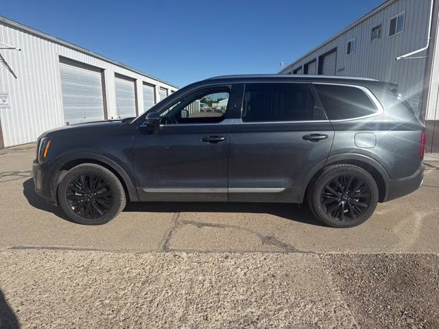 2020 Gravity Gray Kia Telluride SX AWD SUV