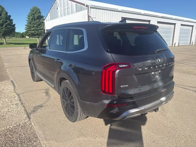 2020 Gravity Gray Kia Telluride SX AWD SUV