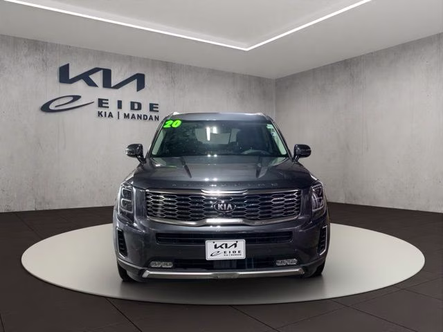 2020 Gravity Gray Kia Telluride SX AWD SUV