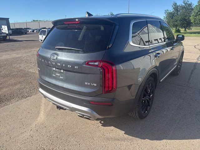 2020 Gravity Gray Kia Telluride SX AWD SUV