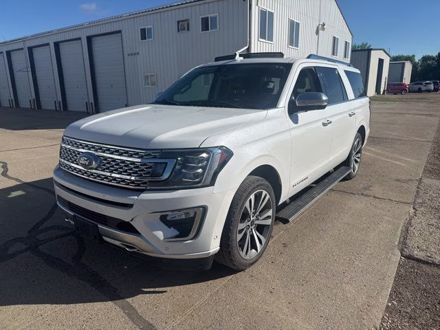 2020 White Ford Expedition Max Platinum 4X4 SUV