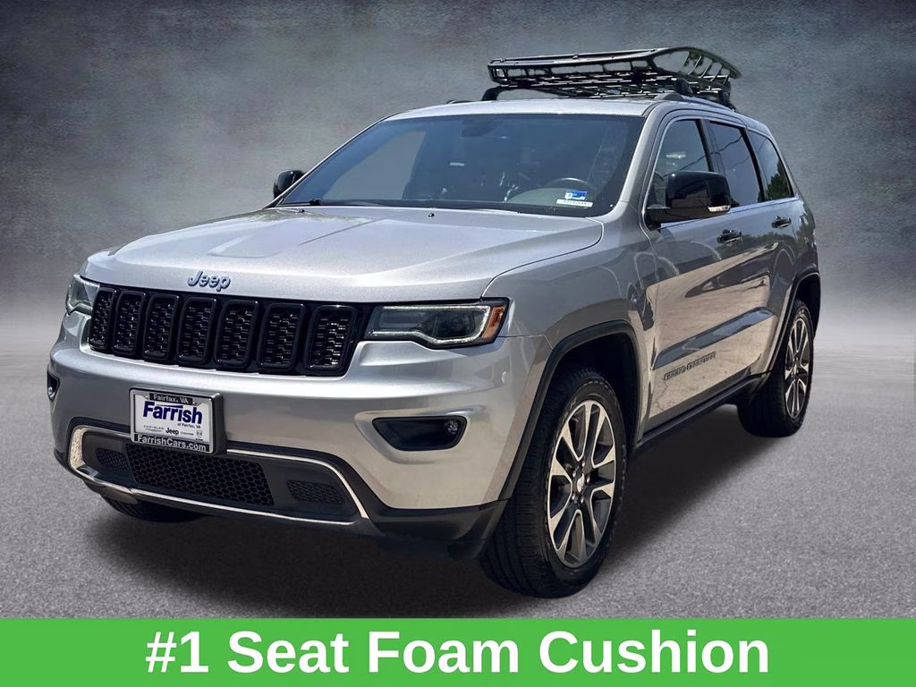 2018 Billet Silver Metallic Clearcoat Jeep Grand Cherokee Limited 4X4 SUV