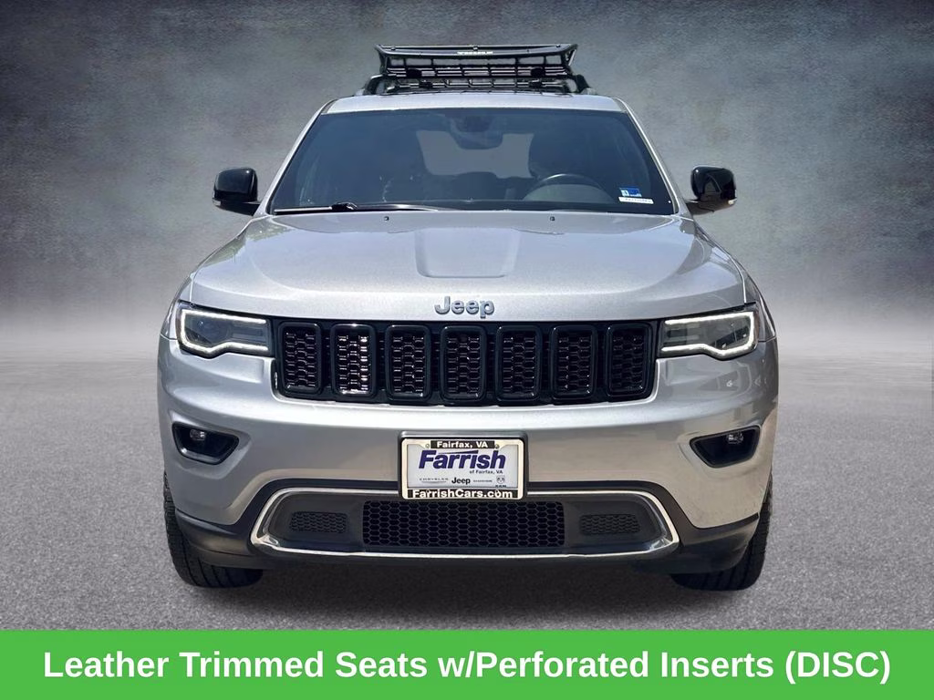 2018 Billet Silver Metallic Clearcoat Jeep Grand Cherokee Limited 4X4 SUV