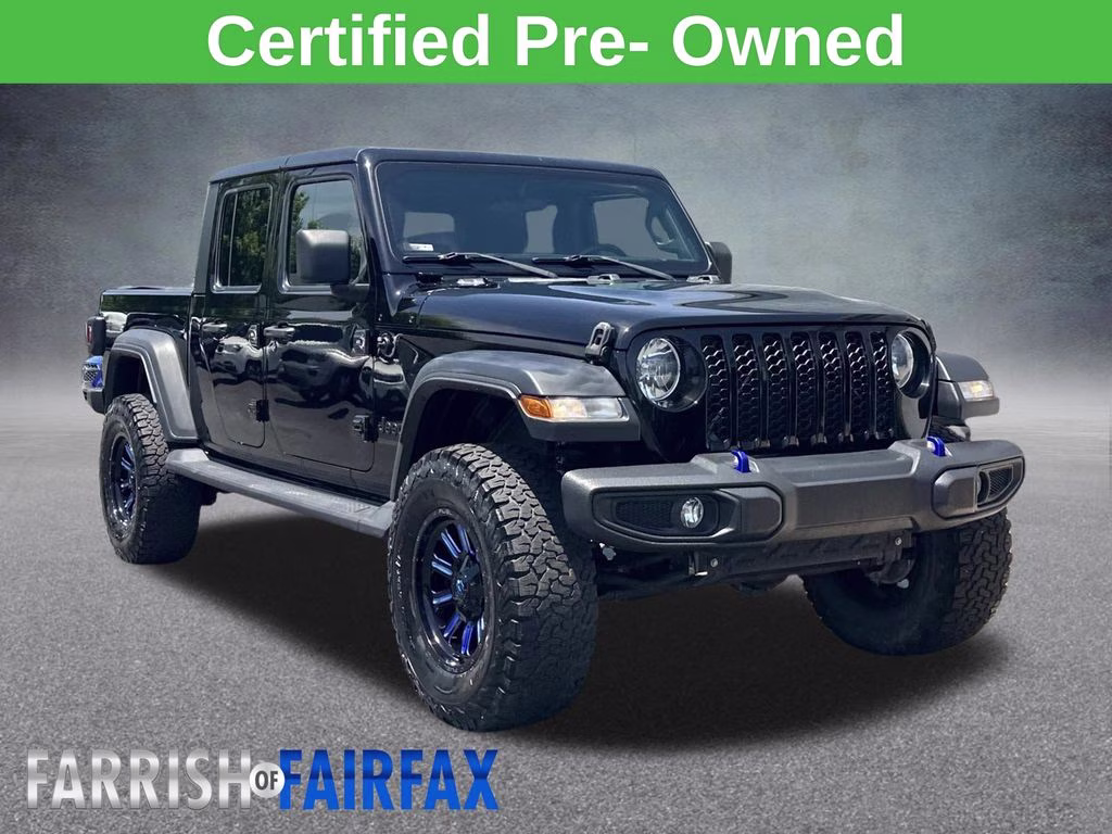 2020 Black Clearcoat Jeep Gladiator Sport 4X4 Truck