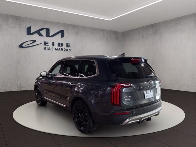 2020 Gravity Gray Kia Telluride SX AWD SUV