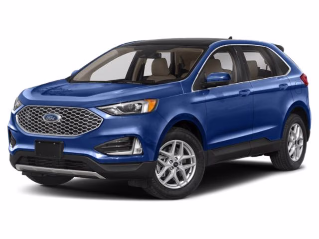 2024 Atlas Blue Metallic Ford Edge SEL AWD SUV