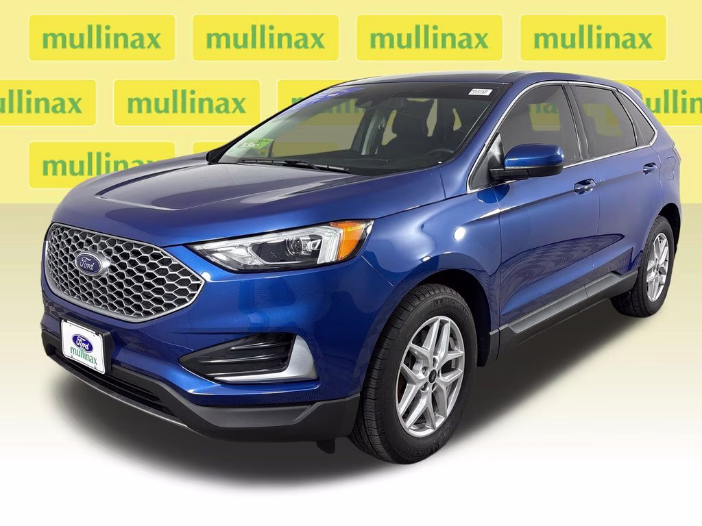 2024 Blue Metallic Ford Edge SEL AWD SUV