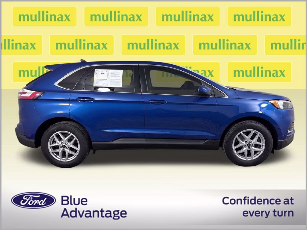 2024 Blue Metallic Ford Edge SEL AWD SUV