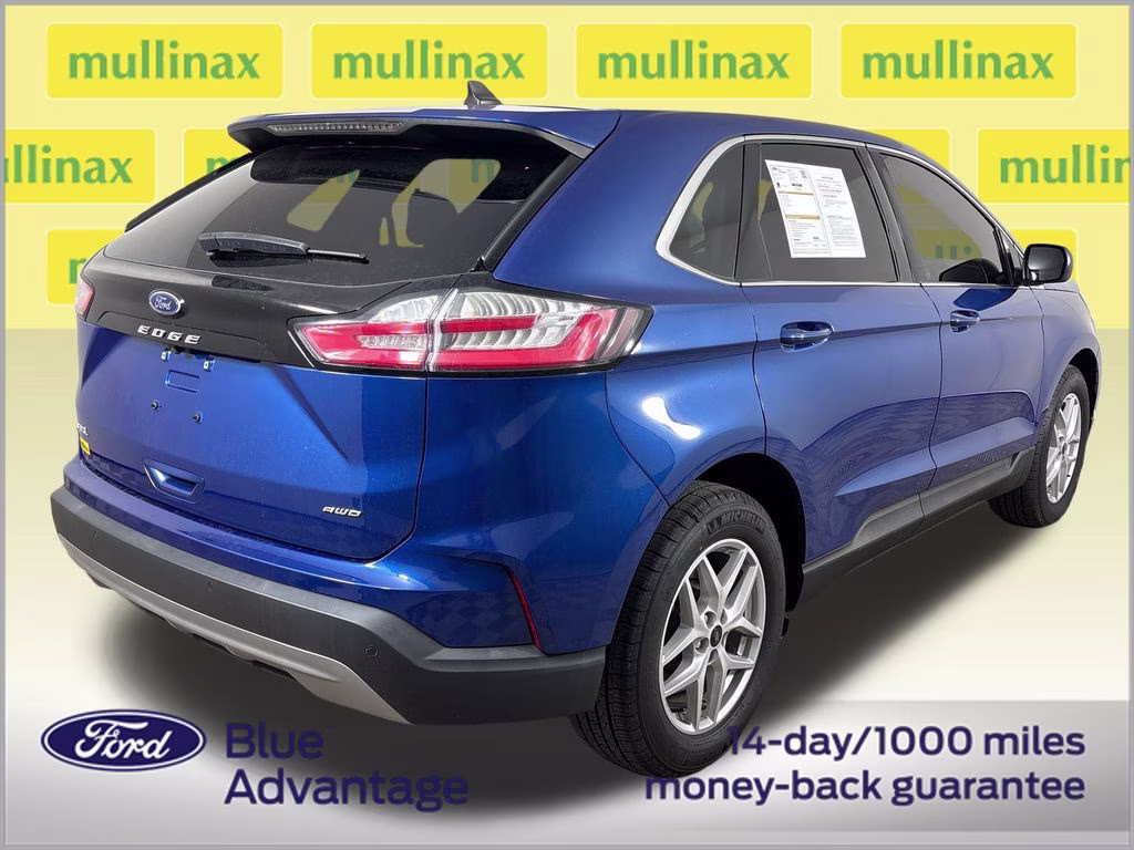 2024 Blue Metallic Ford Edge SEL AWD SUV