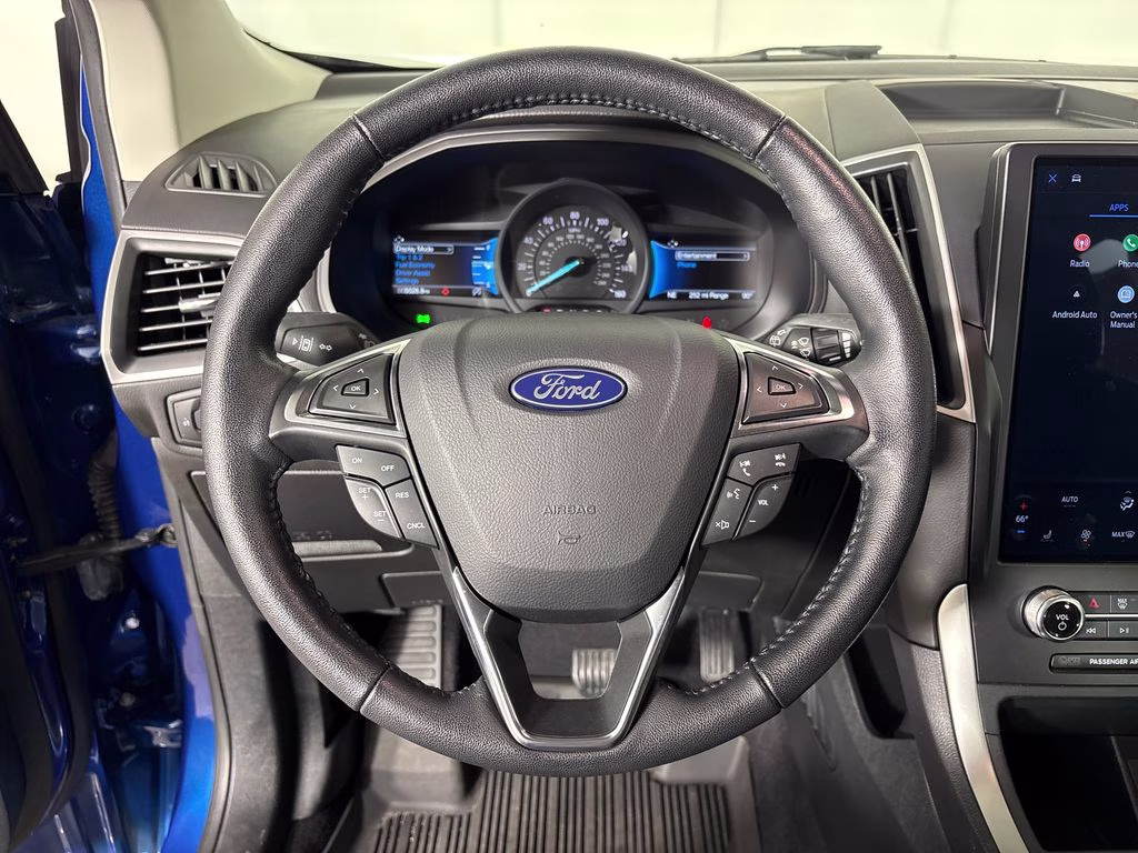 2024 Blue Metallic Ford Edge SEL AWD SUV