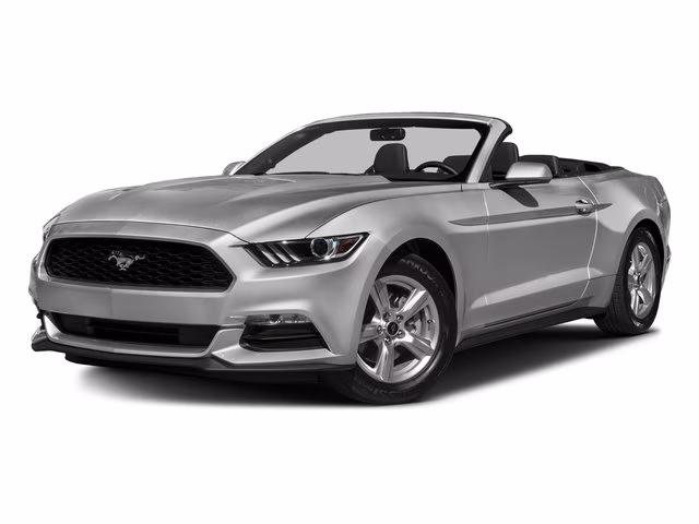 2016 Gray Ford Mustang EcoBoost Premium RWD Convertible