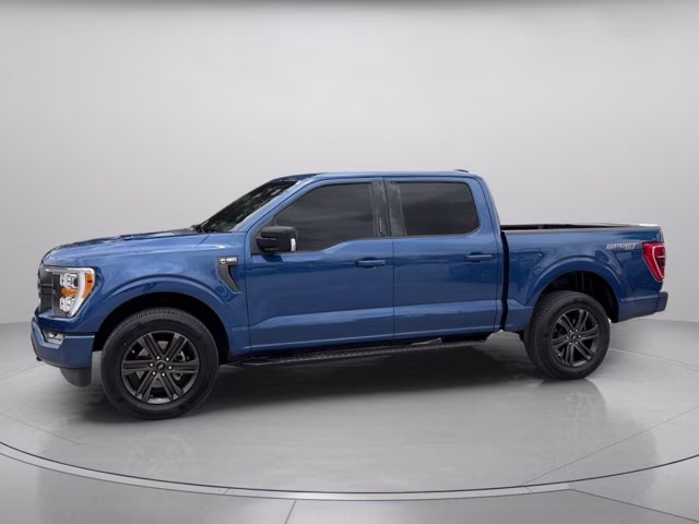 2022 Blue Metallic Ford F-150 XLT 4X4 Truck