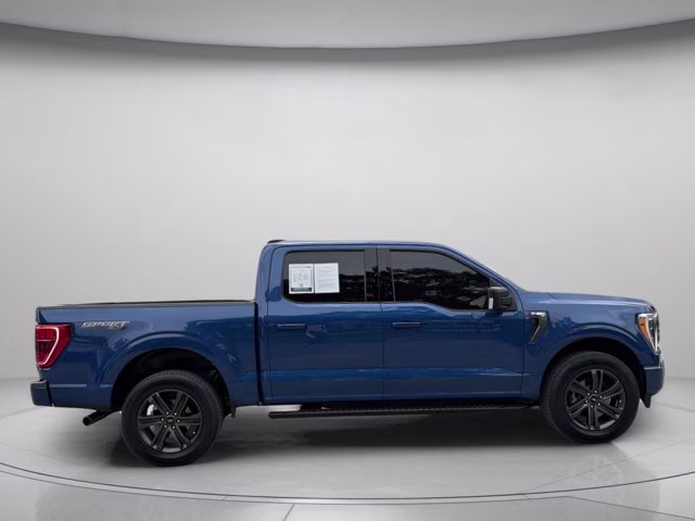 2022 Blue Metallic Ford F-150 XLT 4X4 Truck