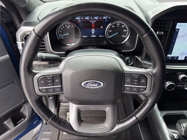 2022 Blue Metallic Ford F-150 XLT 4X4 Truck