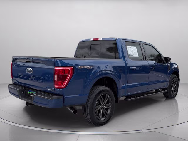 2022 Blue Metallic Ford F-150 XLT 4X4 Truck
