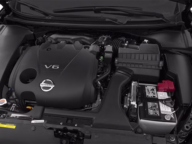 2014 Crimson Black Metallic Nissan Maxima 3.5 SV FWD Sedan