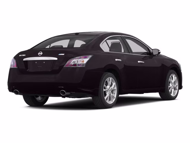 2014 Crimson Black Metallic Nissan Maxima 3.5 SV FWD Sedan