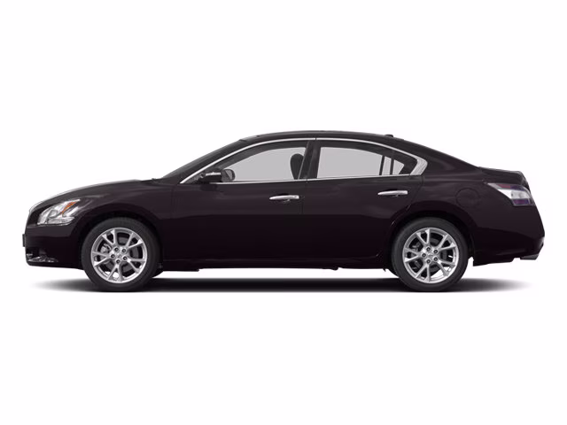 2014 Crimson Black Metallic Nissan Maxima 3.5 SV FWD Sedan