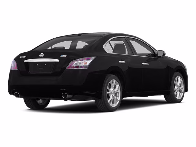2014 Crimson Black Metallic Nissan Maxima 3.5 SV FWD Sedan