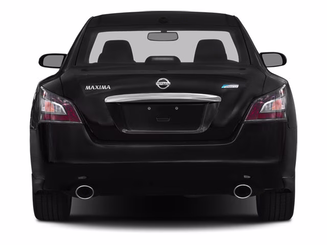 2014 Crimson Black Metallic Nissan Maxima 3.5 SV FWD Sedan