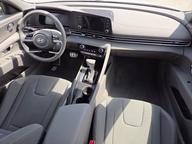 2026 Serenity White Pearl Hyundai Elantra SEL Sport FWD Sedan