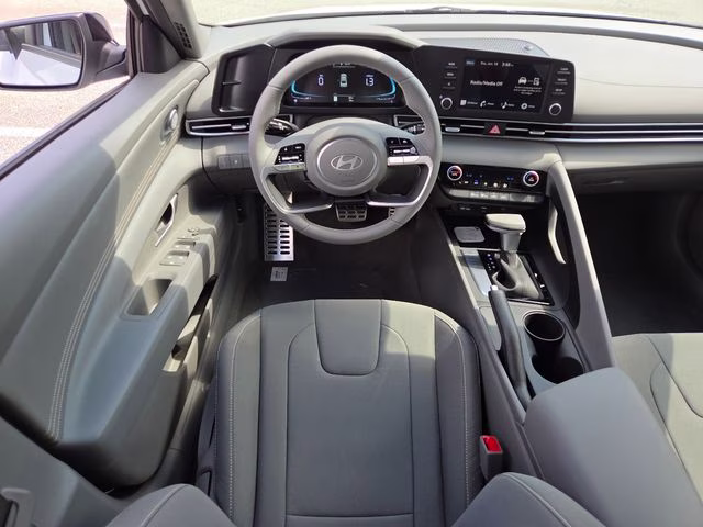 2026 Serenity White Pearl Hyundai Elantra SEL Sport FWD Sedan