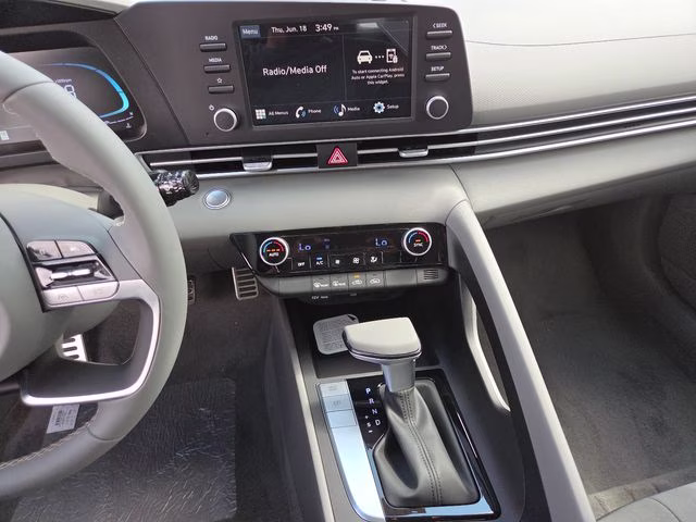 2026 Serenity White Pearl Hyundai Elantra SEL Sport FWD Sedan