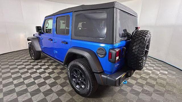 2023 Hydro Blue Pearl Coat Jeep Wrangler Willys 4xe 4X4 SUV