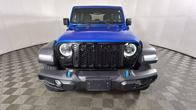 2023 Hydro Blue Pearl Coat Jeep Wrangler Willys 4xe 4X4 SUV
