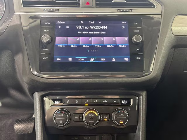2021 Atlantic Blue Metallic Volkswagen Tiguan 2.0T SE AWD SUV