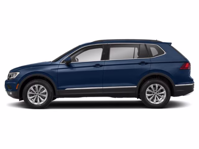 2021 Atlantic Blue Metallic Volkswagen Tiguan 2.0T SE AWD SUV