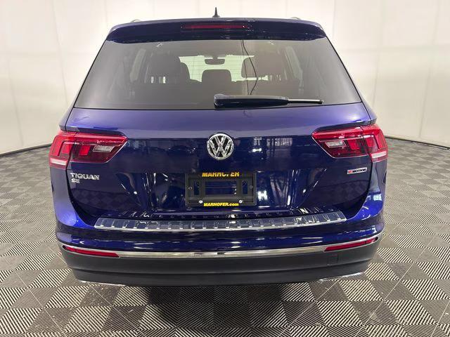 2021 Atlantic Blue Metallic Volkswagen Tiguan 2.0T SE AWD SUV