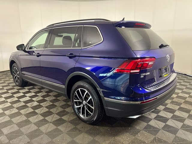 2021 Atlantic Blue Metallic Volkswagen Tiguan 2.0T SE AWD SUV