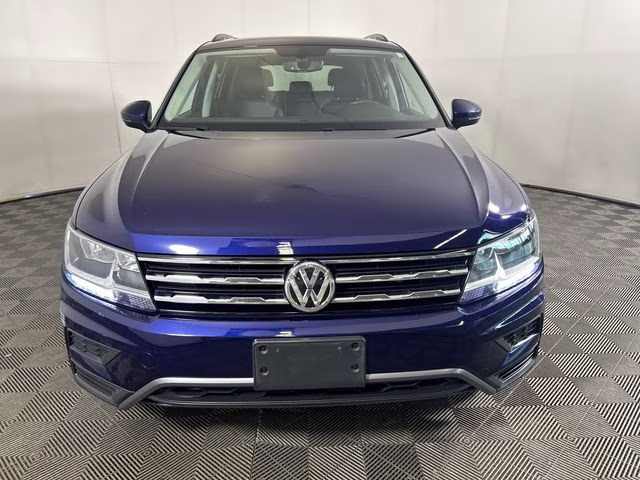 2021 Atlantic Blue Metallic Volkswagen Tiguan 2.0T SE AWD SUV