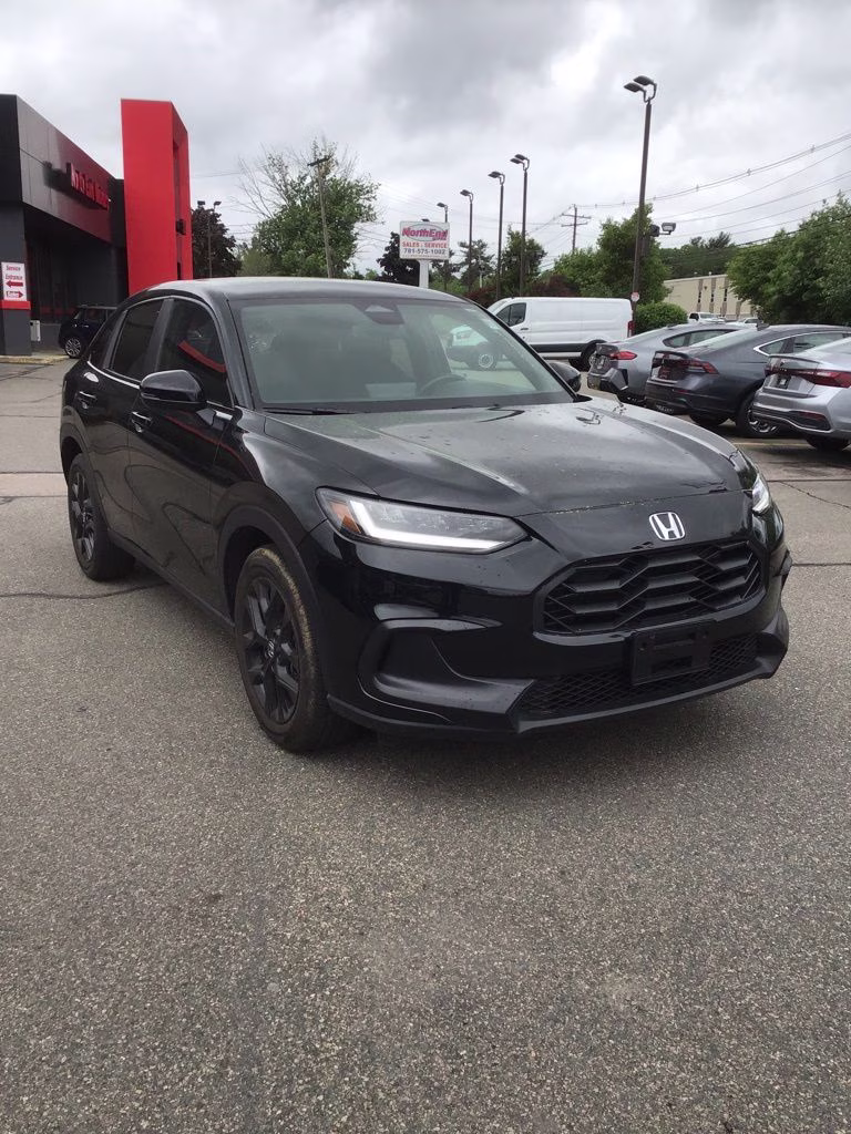 2025 Black Honda HR-V Sport AWD SUV