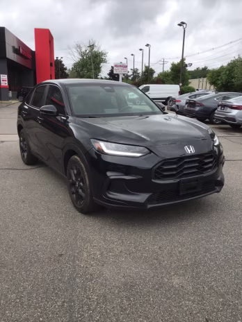 2025 Black Honda HR-V Sport AWD SUV