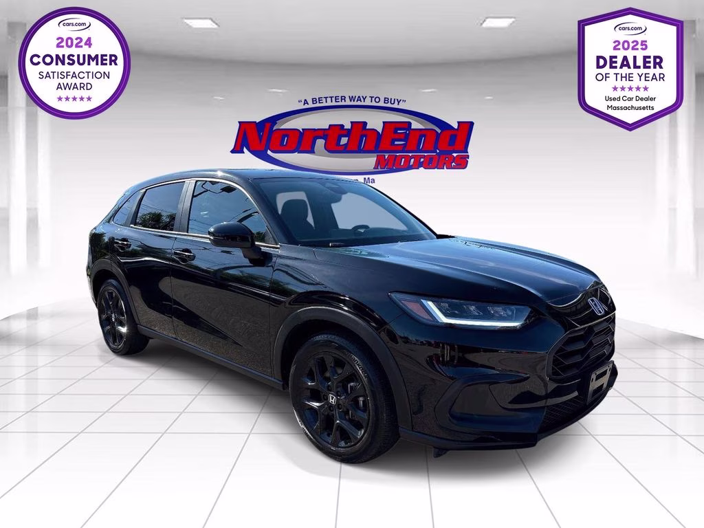 2025 Black Honda HR-V Sport AWD SUV