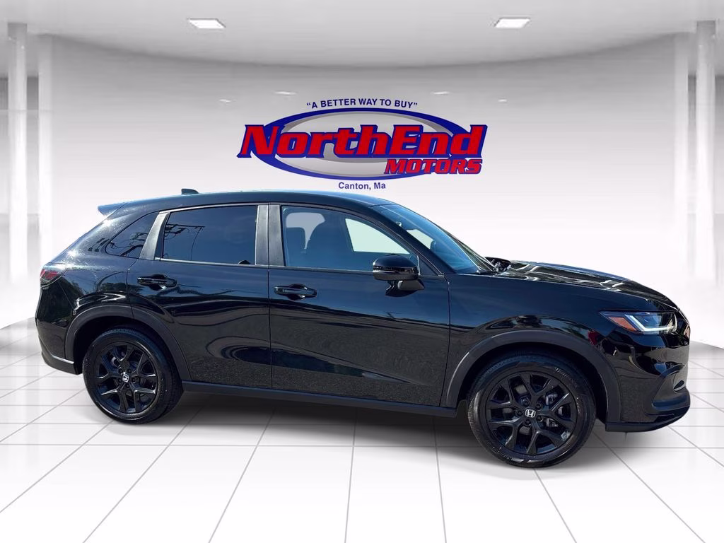 2025 Black Honda HR-V Sport AWD SUV